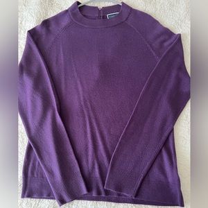 Zip Back Sweater Size L